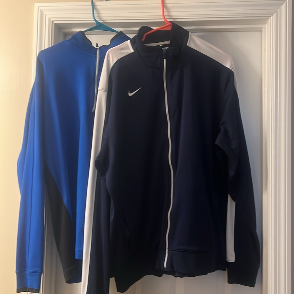 Nike Golf Tour performance Jacket/ Nike Zip up Navy blue Jacket Bundle Bundle